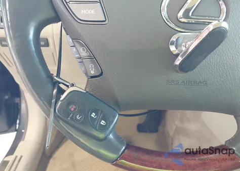 2012 Lexus Ls из США, поврежденный, VIN JTHBL5EF0C5113706